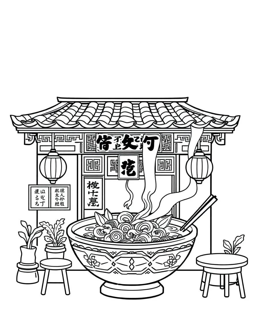 (Shaanxi) Traditional Chinese noodle soup restaurant