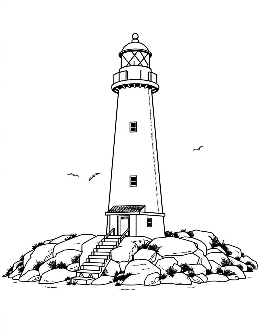 Öland's southern cape lighthouse