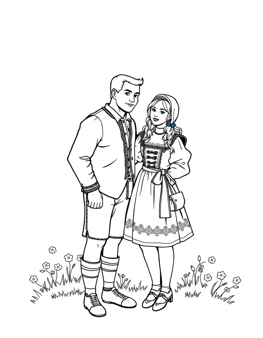 (Germany) Black Forest traditional costume