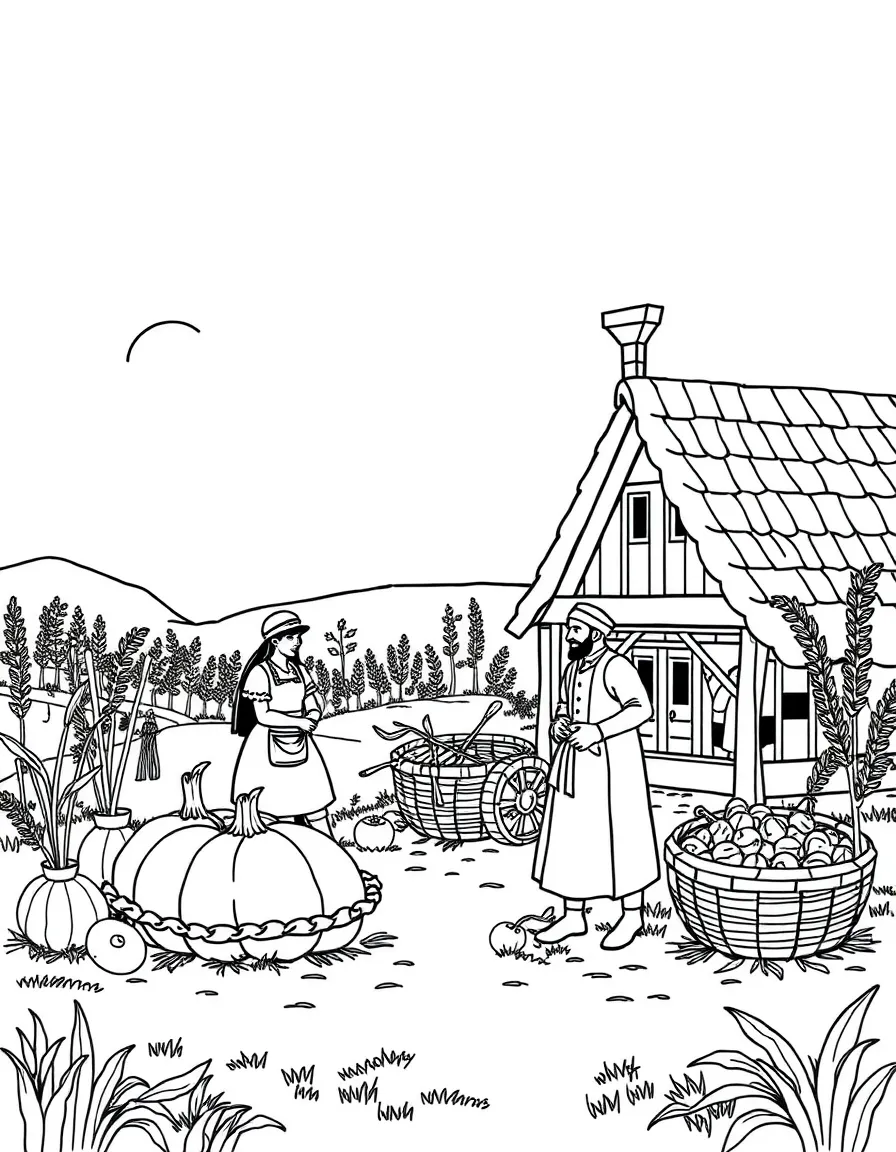 (Germany) German traditional harvest festival scene