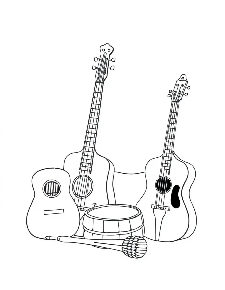 (Germany) Traditional German musical instruments