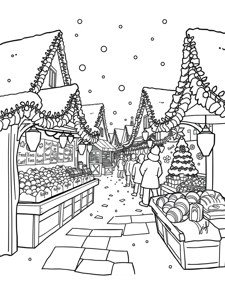(Germany) Christmas market traditional sweet treats