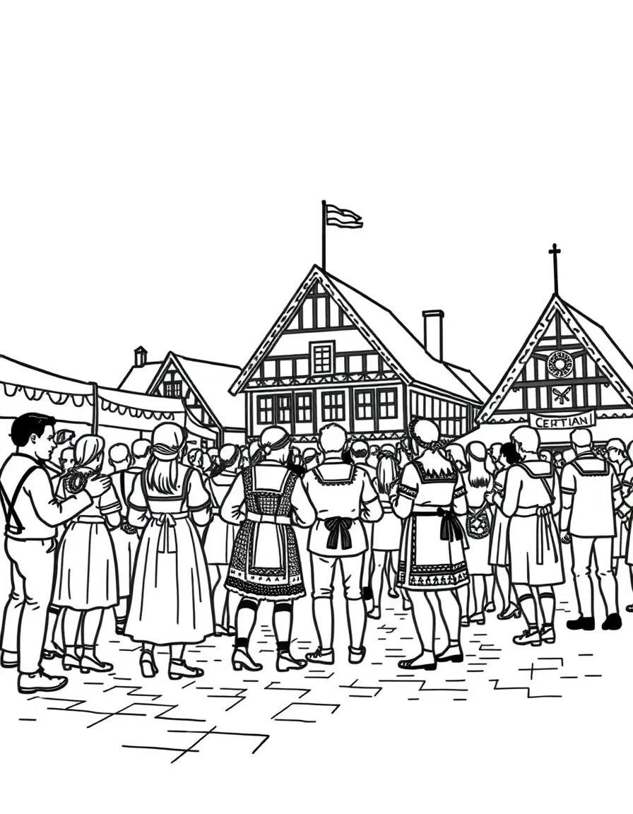 (Germany) German traditional community events