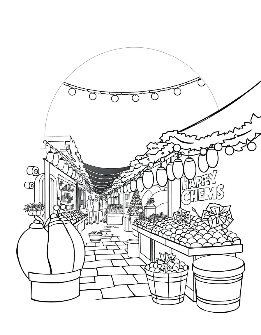 (Germany) Christmas market traditional specialties