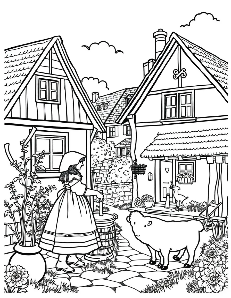 (Germany) German traditional way of life scene