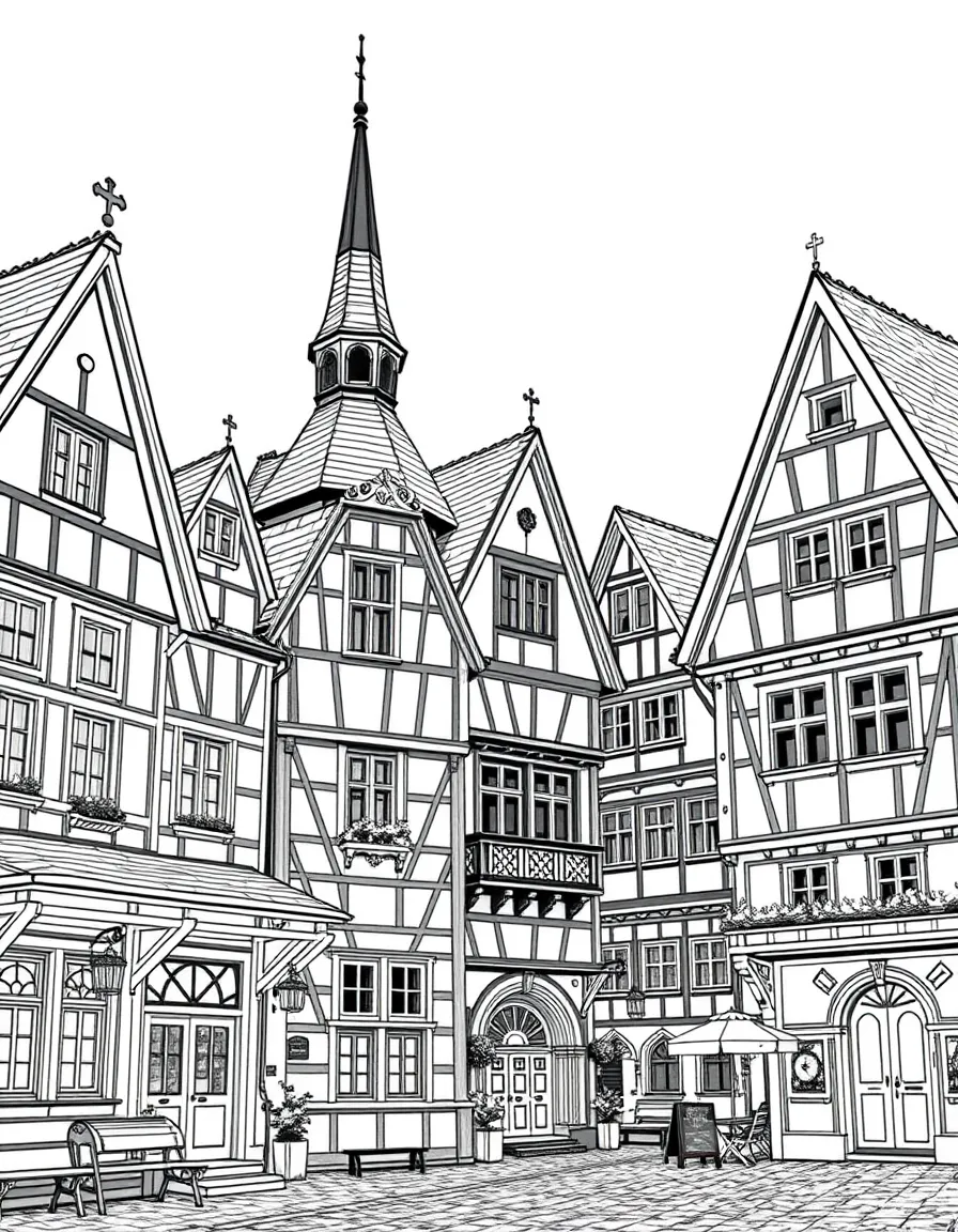 (Poland) The wooden architecture of Kazimierz Dolny with its Renaissance buildings