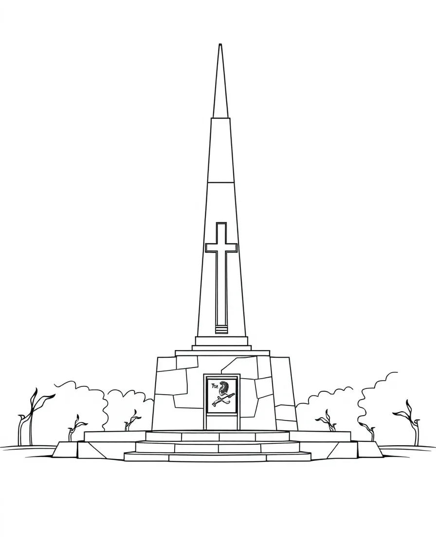 (Poland) The Westerplatte Monument commemorating WWII's beginning