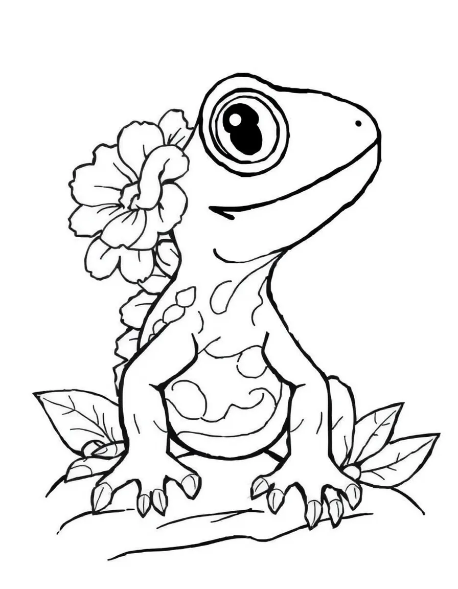 (Hawaii) A cute gecko.
