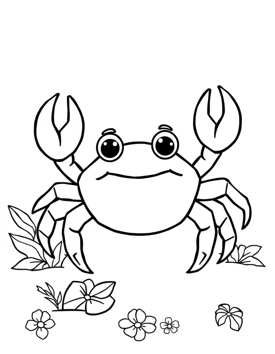 (Hawaii) A happy little crab.