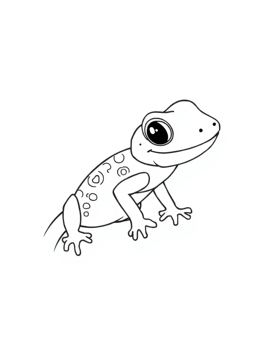 (Hawaii) A happy little gecko.