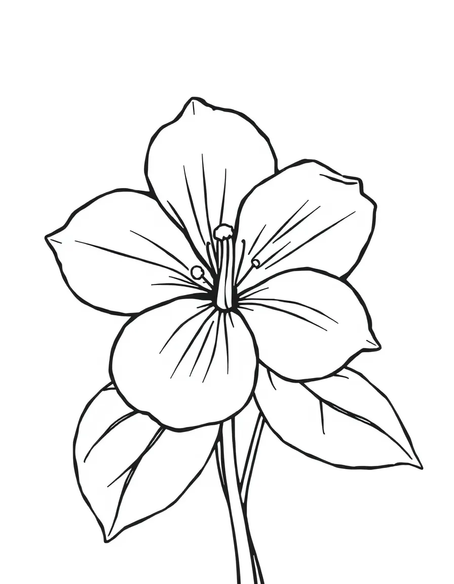 (Hawaii) A happy Hawaiian flower.