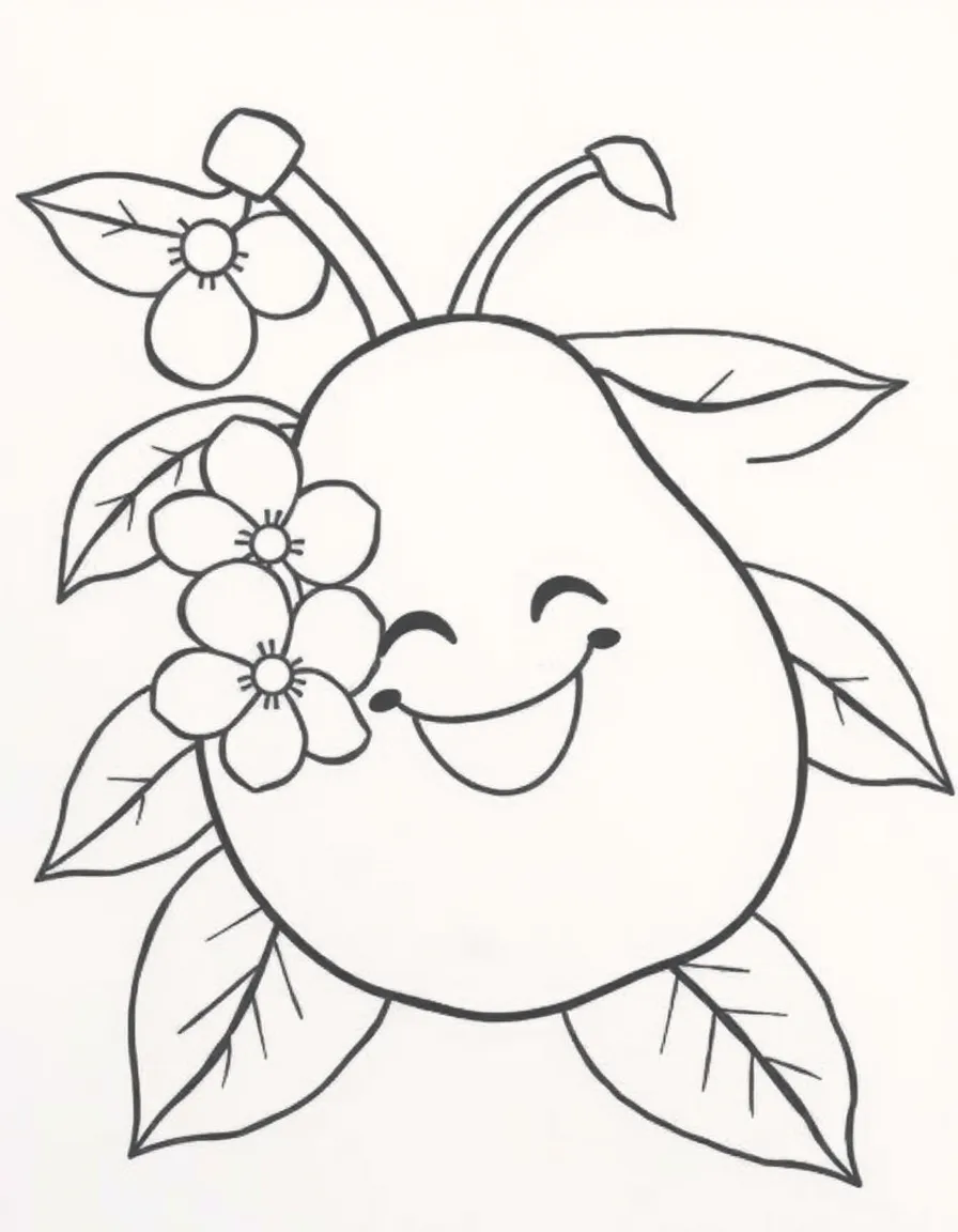 (Hawaii) A happy Hawaiian fruit.