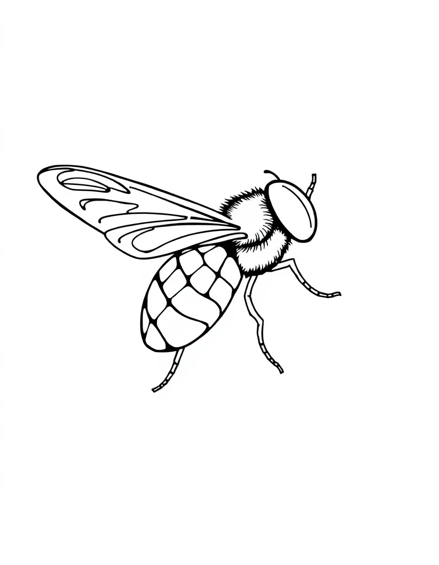 A picture-winged fly with decorated wings