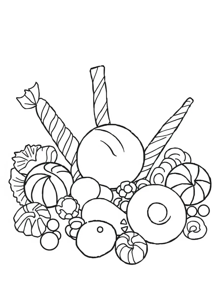 assorted candies