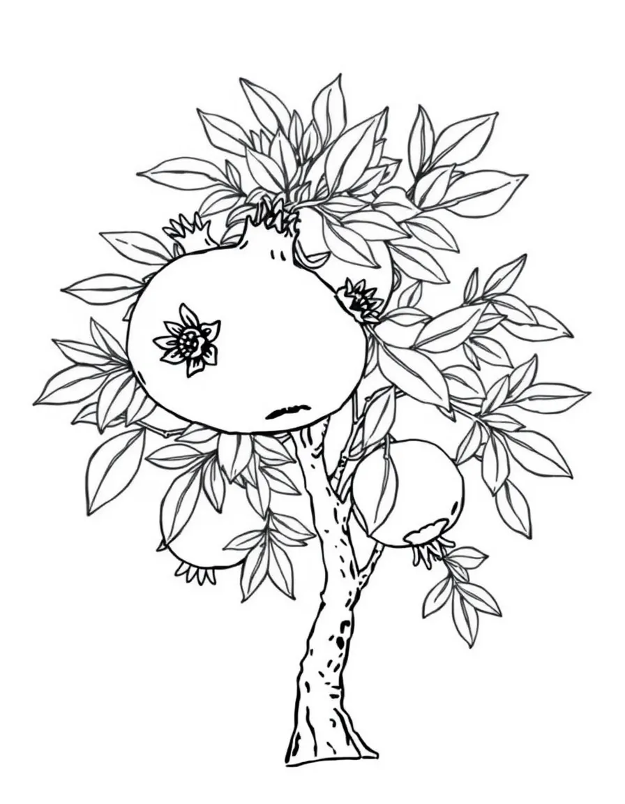 Pomegranate tree