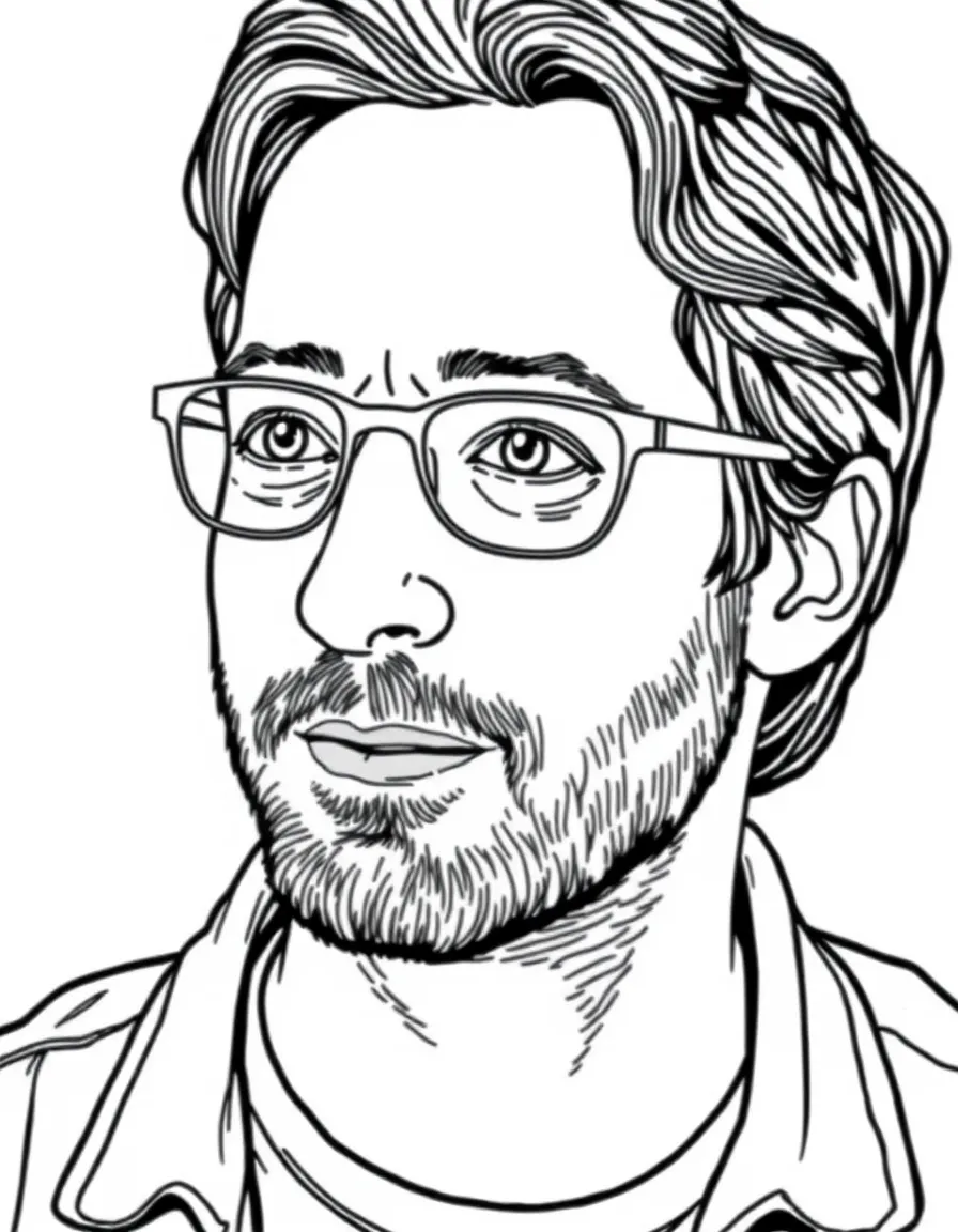 portrait of Sergey Brin, Google Founder