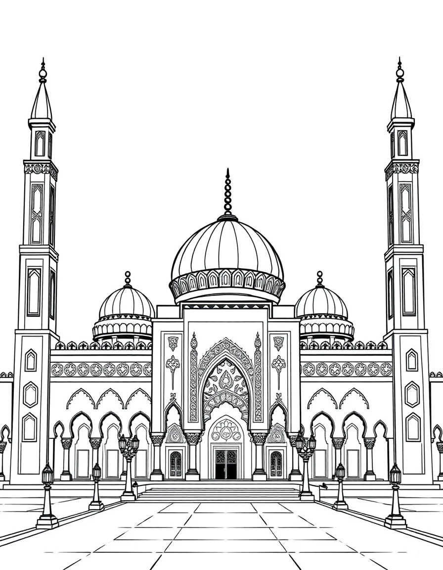 (Arab) The Hassan II Mosque in Morocco