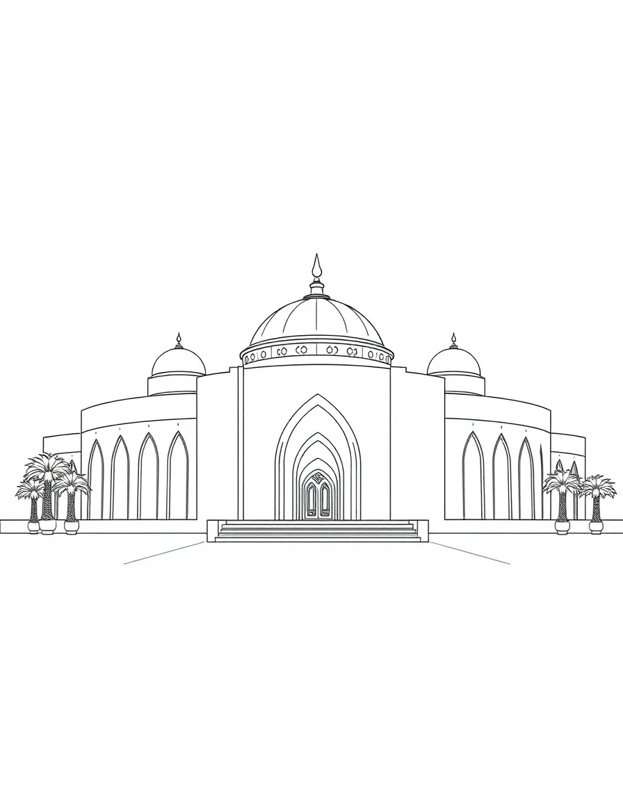 (Arab) The King Abdulaziz Center in Saudi Arabia