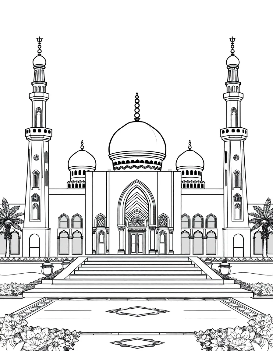 (Arab) The Salam Palace in Kuwait