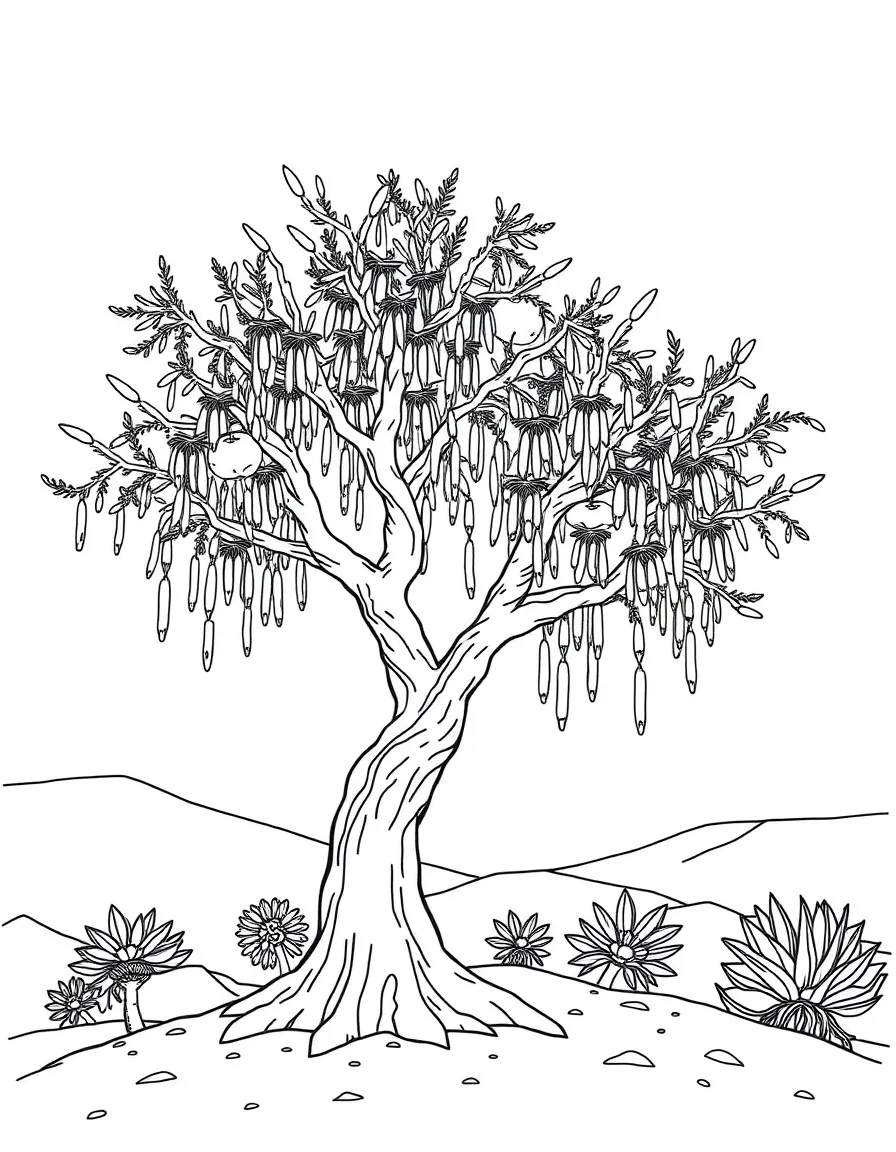 (Arab) Omani frankincense trees