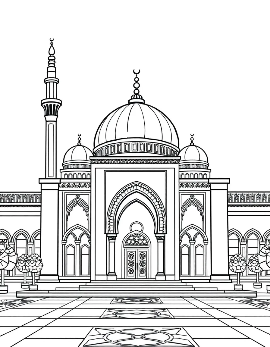 (Arab) The Umayyad Mosque in Syria