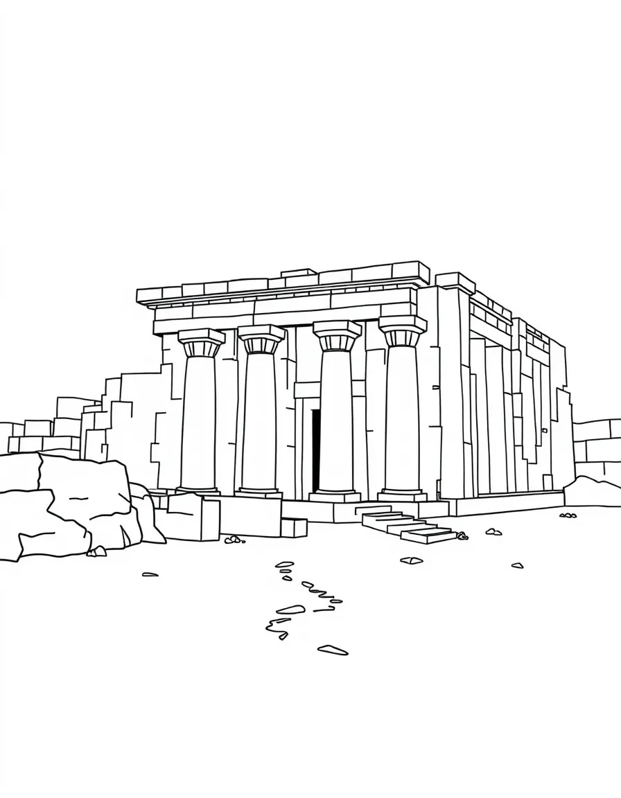 (Arab) The Babylon ruins in Iraq