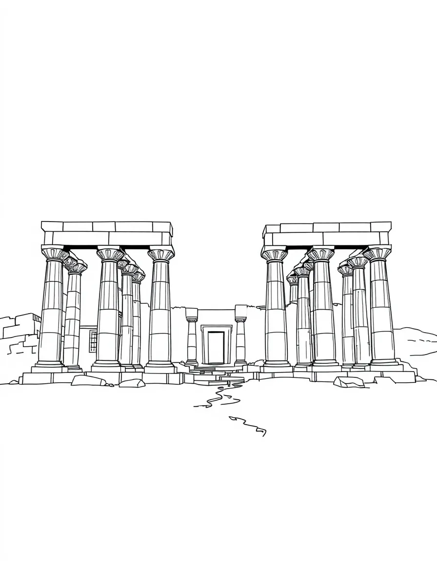 (Arab) The Palmyra ruins in Syria