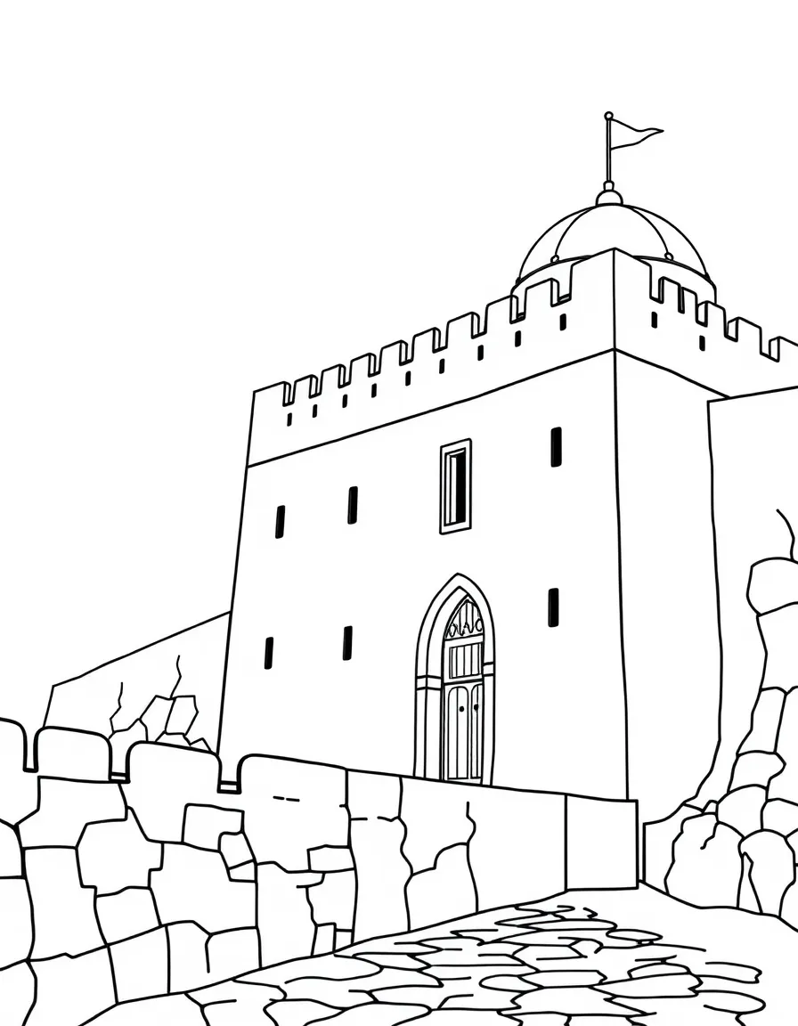 (Arab) The Nizwa Fort in Oman