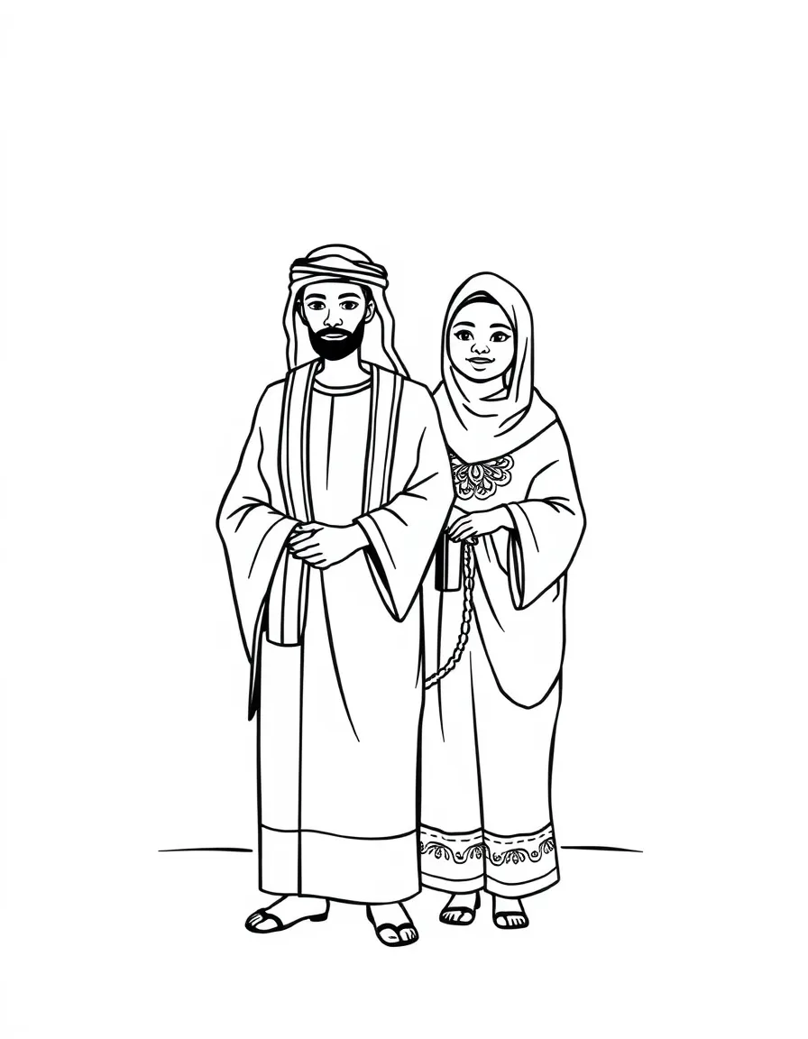 (Arab) Somali traditional clothing