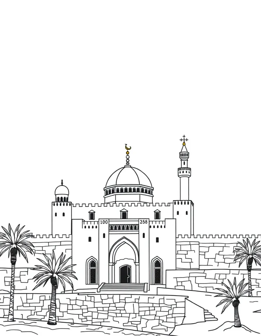 (Arab) The Saladin Citadel in Egypt