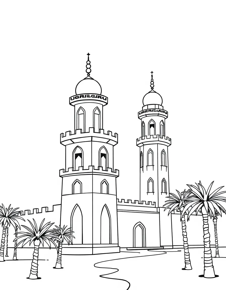 (Arab) Kuwaiti traditional towers