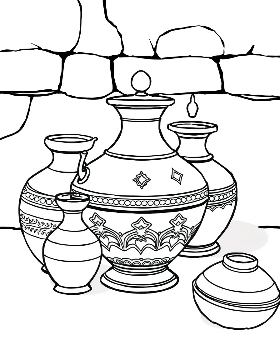 (Arab) Traditional Arabic copper vessels