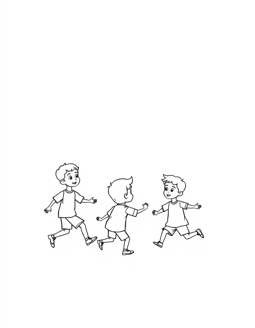 (Arab) Arabic children playing sports