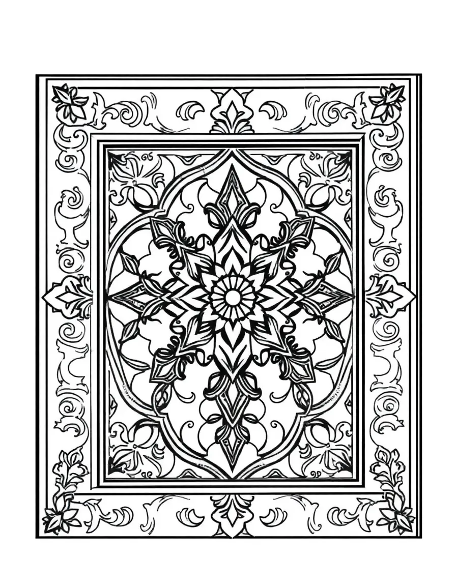 (Arab) Traditional Arabic tile work