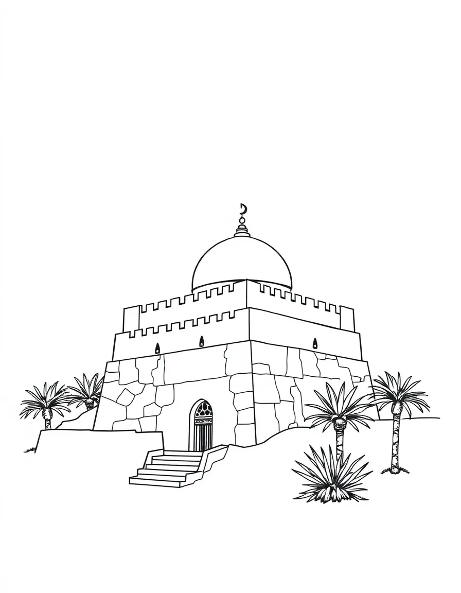 (Arab) The Mahdia fort in Tunisia