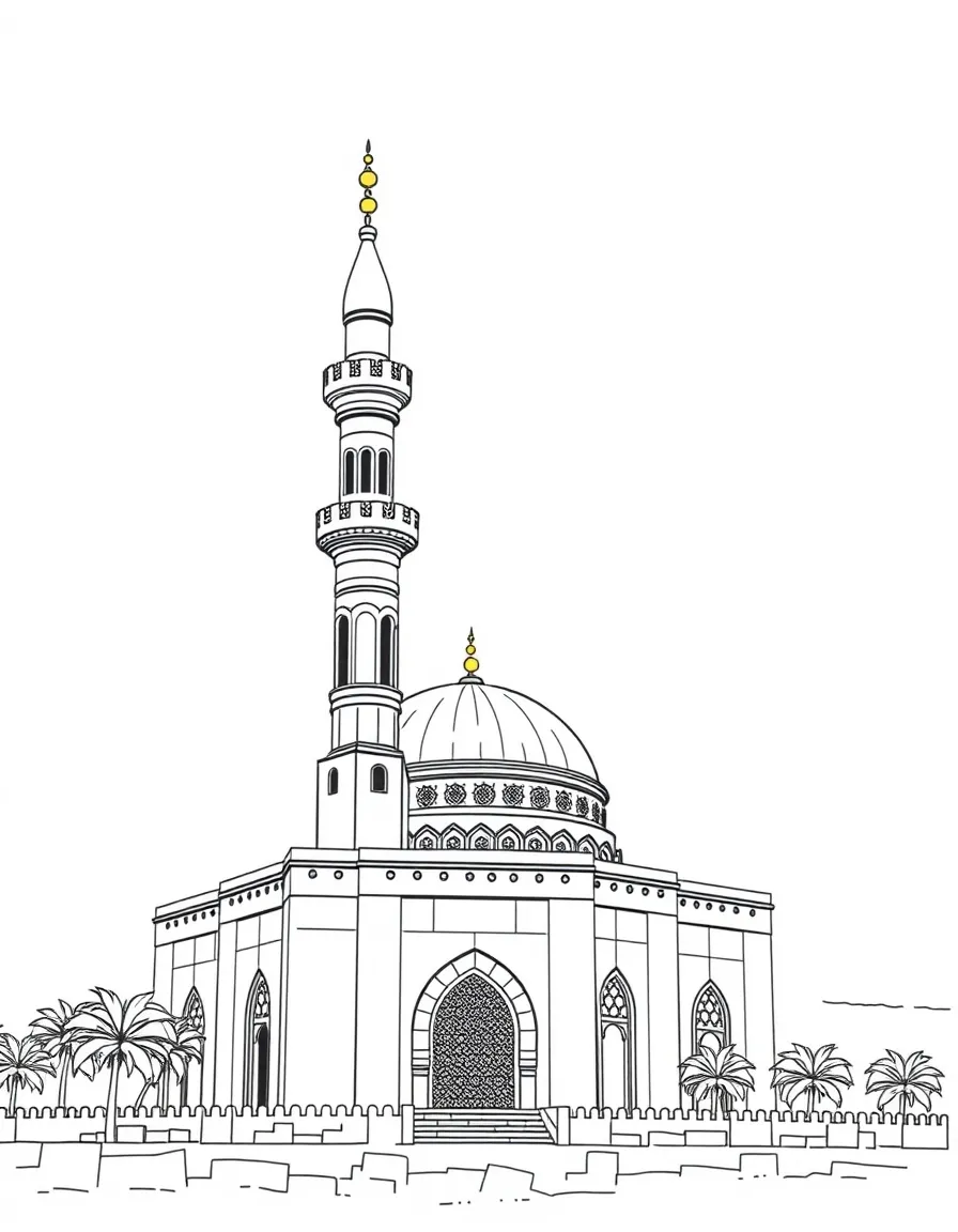 (Arab) The Samarra minaret in Iraq