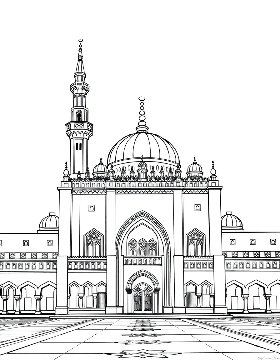 (Arab) The Great Mosque of Cordoba