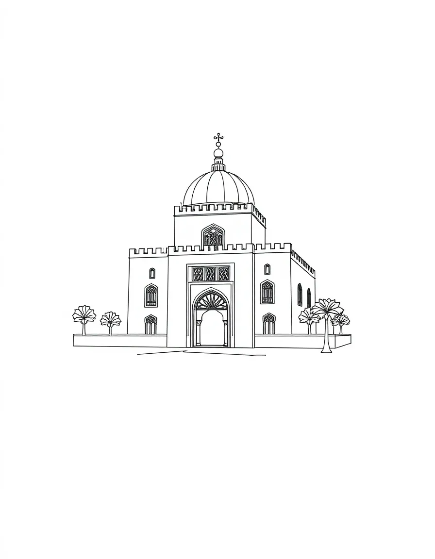 (Arab) The Alcazar of Seville