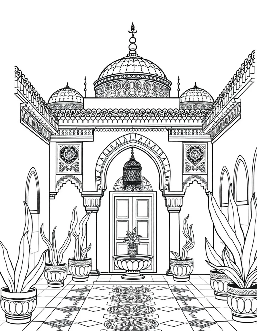 (Arab) Moroccan traditional riads