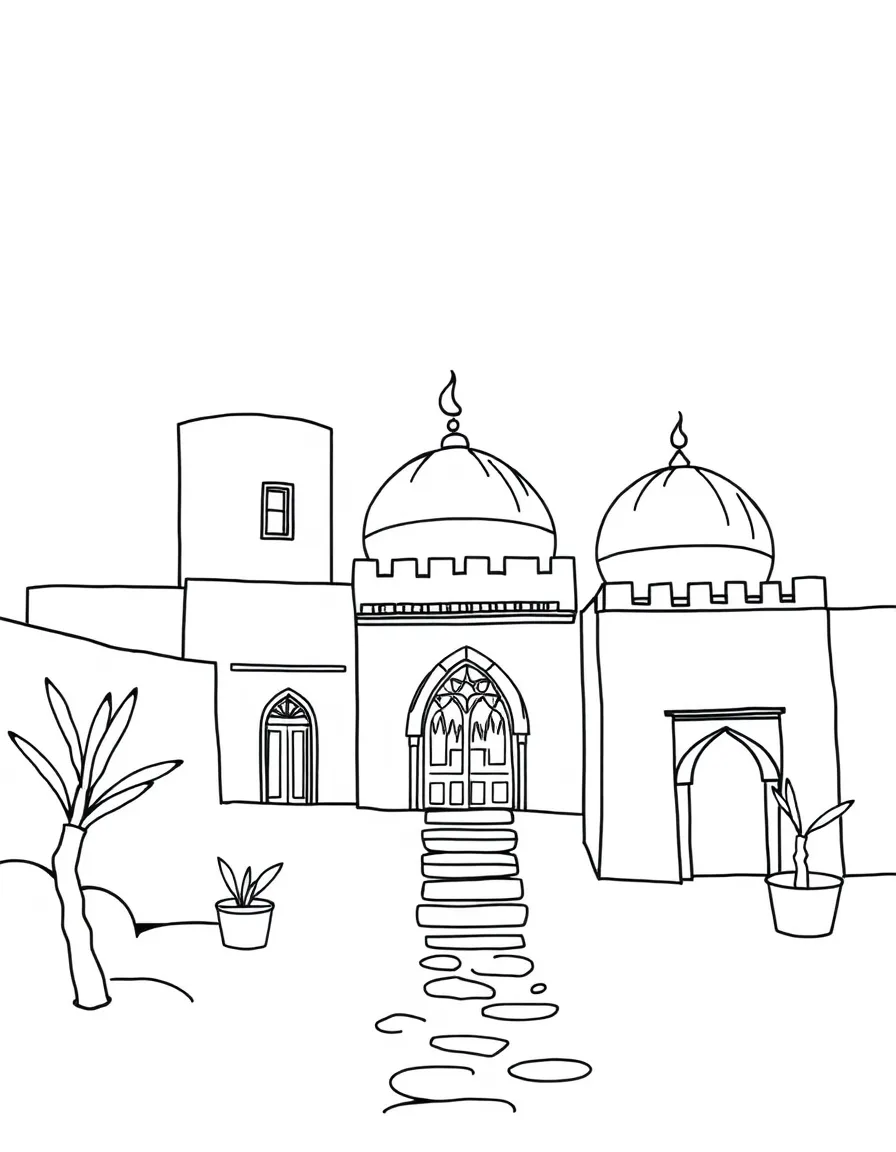 (Arab) Algerian traditional kasbahs