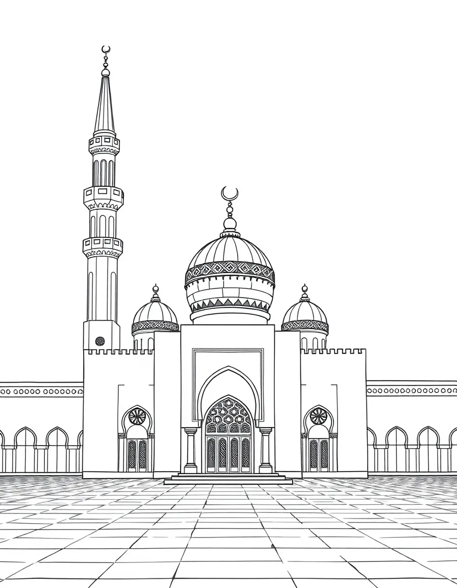 (Arab) The Great Mosque of Kairouan