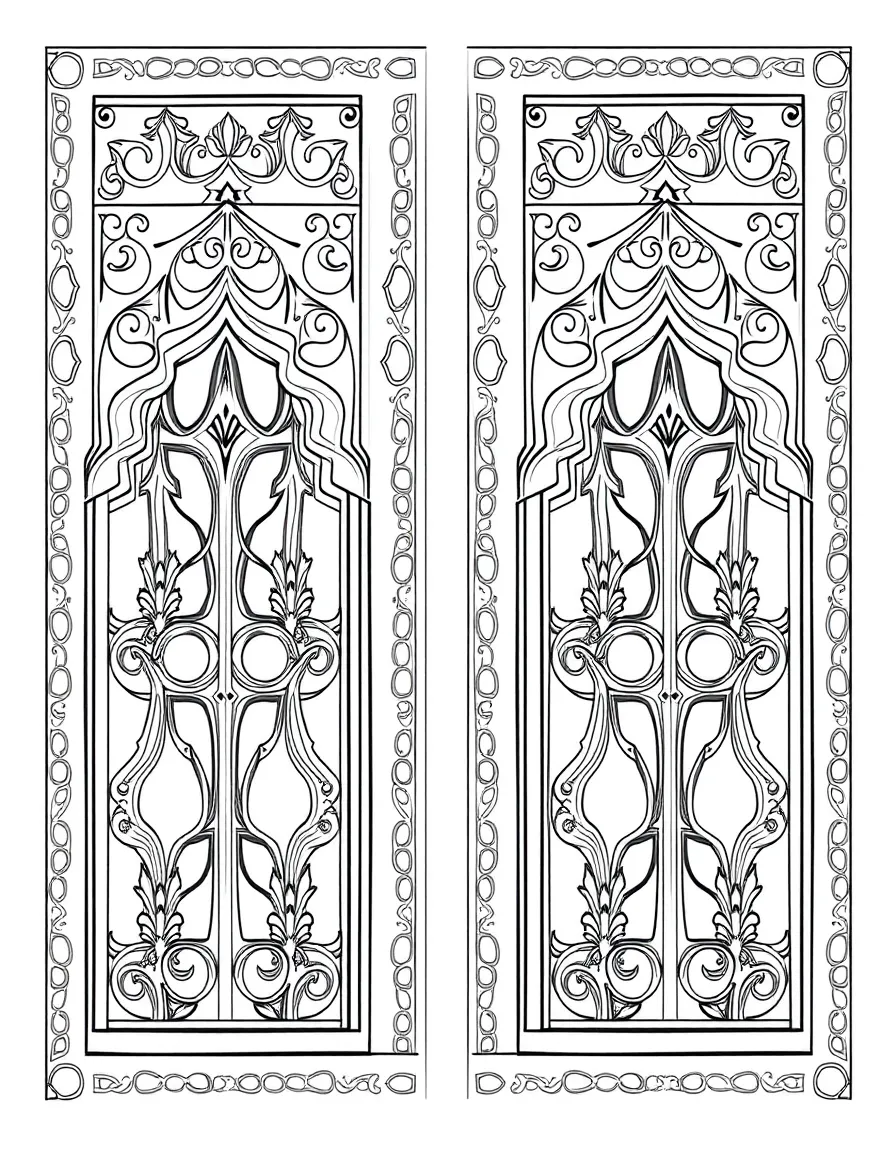 (Arab) Traditional Arabic carved panels