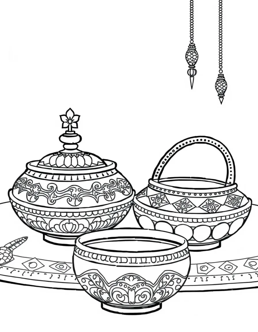 (Arab) Traditional Arabic decorative bowls