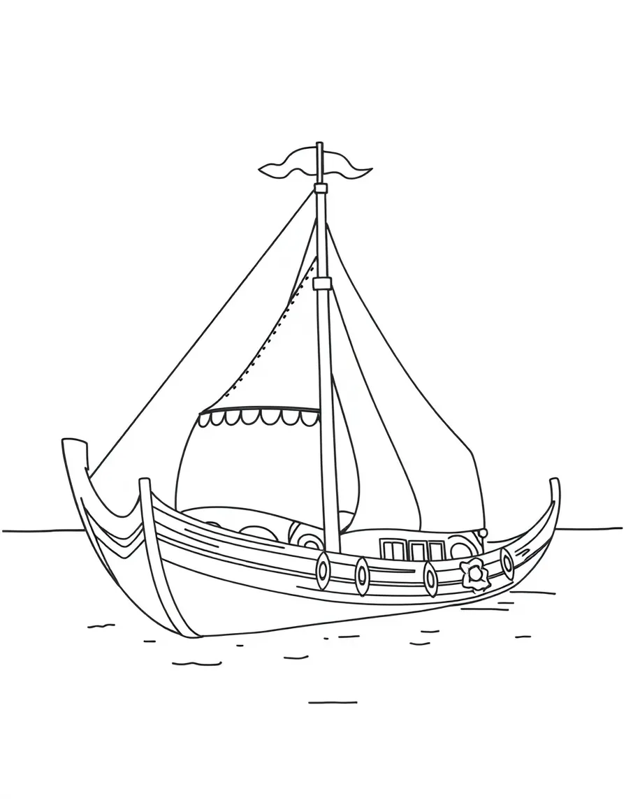 (Arab) Kuwaiti traditional dhow building