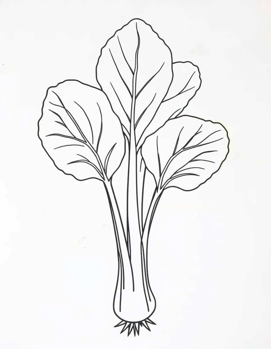 A chard plant with colorful stalks and leafy tops