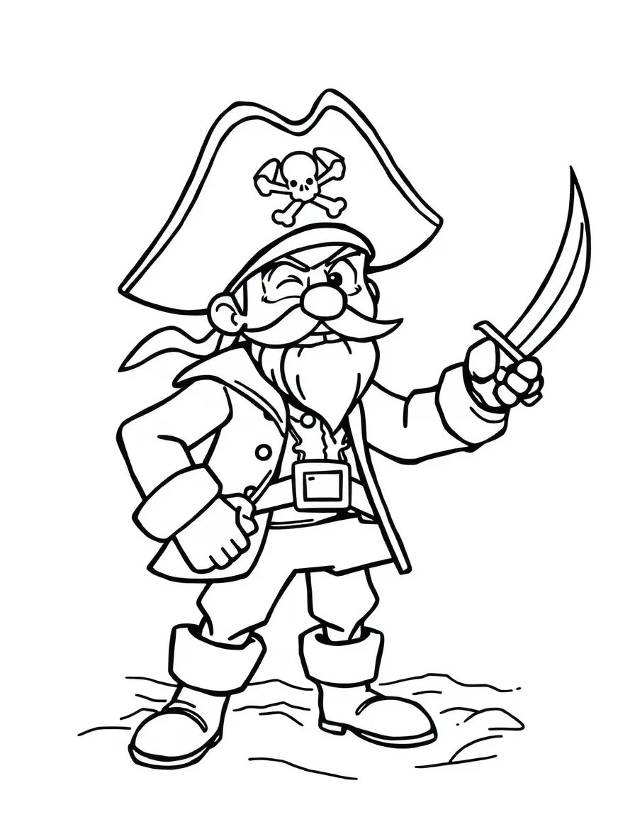A brave pirate.