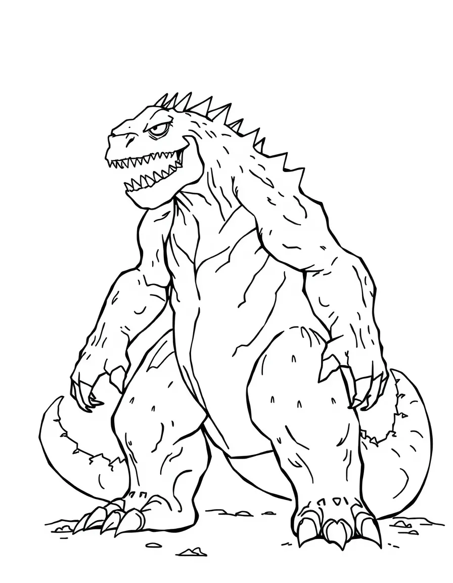 A giant monster.