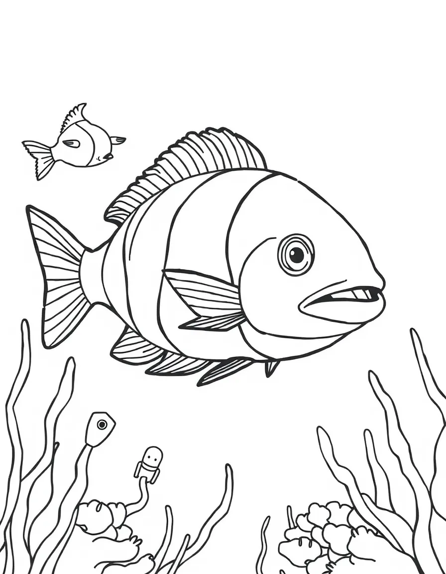 A school of fish.