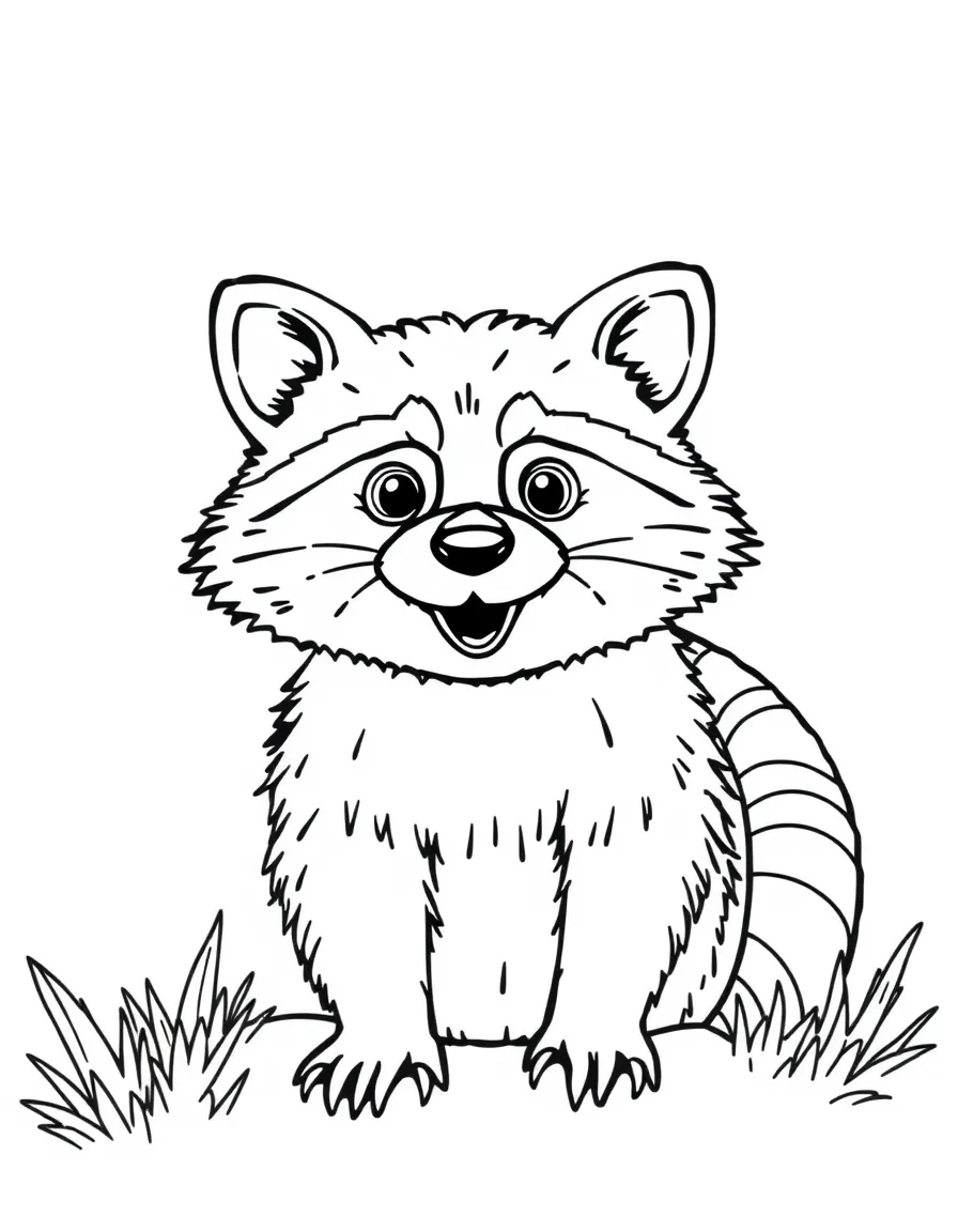 A clever raccoon.