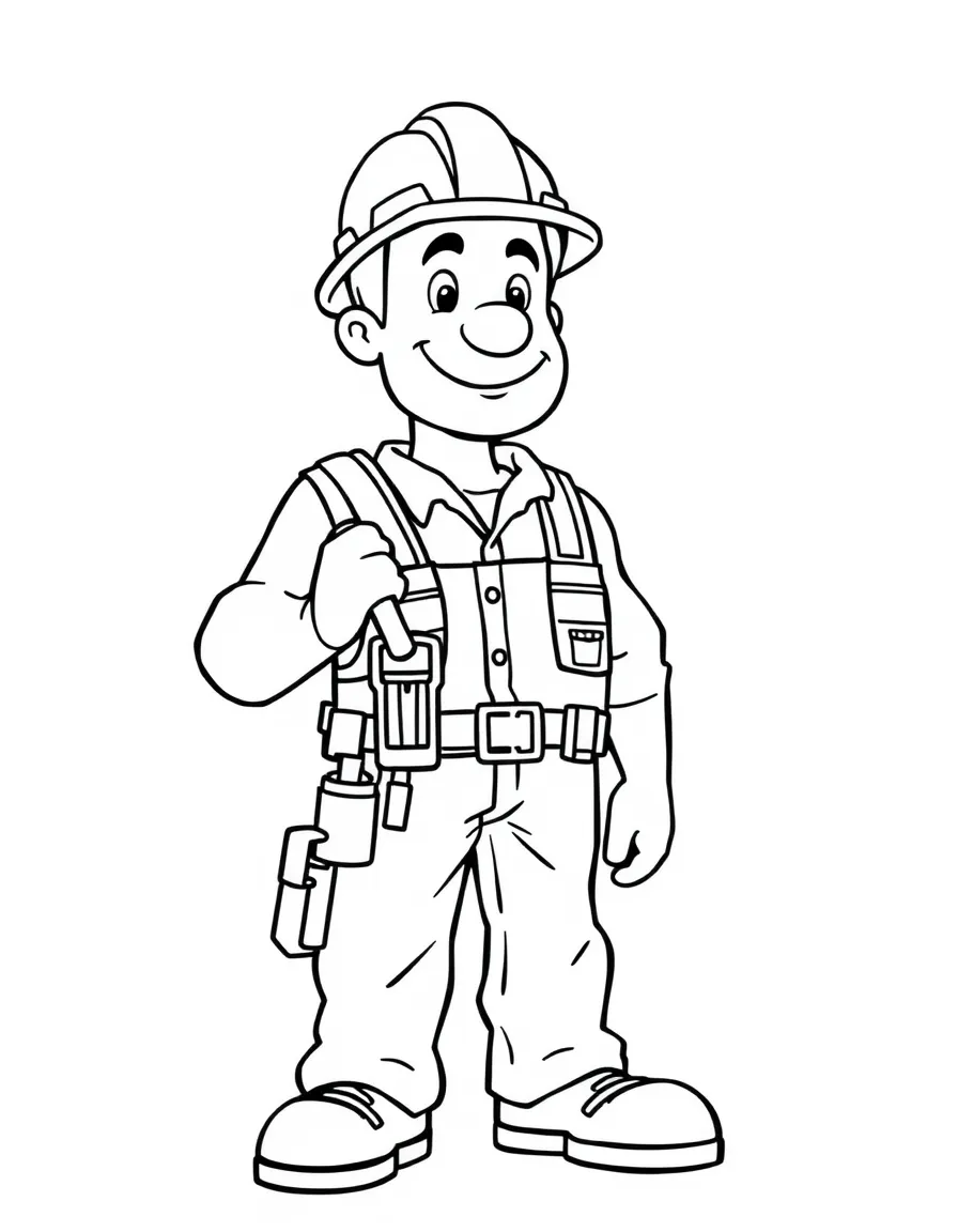 A construction worker.